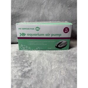 Pet Supplies Plus Aquarium Air Pump 10 Gallon  New